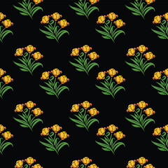 colorful flower design pattern
