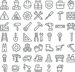 Hand drawn doodle icon set with education business and web symbols in seamless pattern design