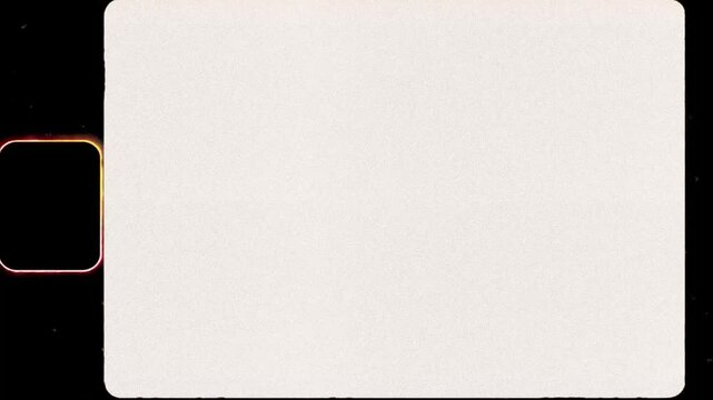 Blank 8mm Retro Film Overlay Filter with 8mm Vintage Grain Texture, Flicker, Dust, and Frame Shake