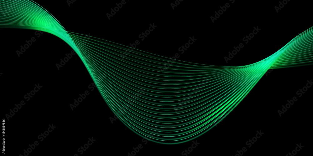 Aufkleber abstract green soft graphics background for design.
