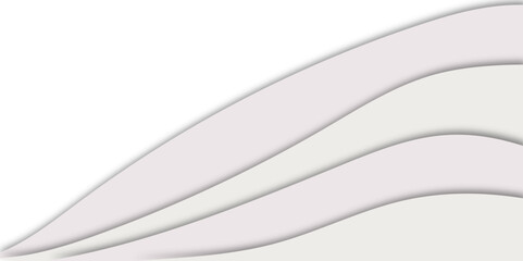 "Elegant abstract background with smooth, flowing paper cut wave layers in soft pastel colors. Minimal design ideal for presentations, banners, websites, or modern business templates"