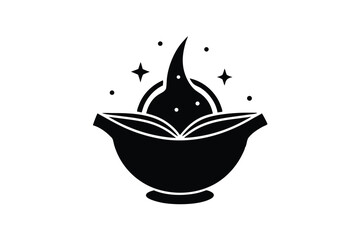 magic spell icon vector icon