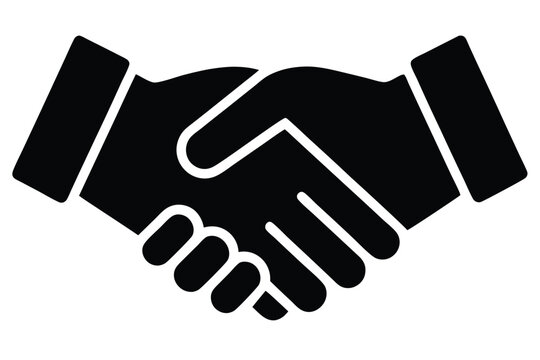 handshake vector illustration - Powered by Adobe