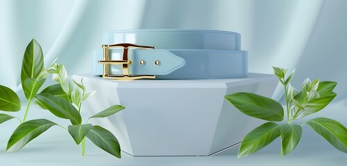 colorful bright color belt background with yellowish and golden buckle abstract background of the colorful belt background 