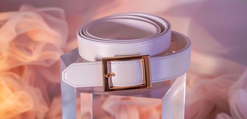 colorful bright color belt background with yellowish and golden buckle abstract background of the colorful belt background 