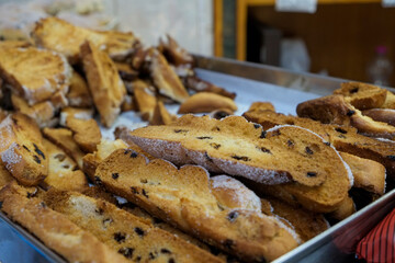 Palermo, Sicily. Biscotti fresh out of the oven