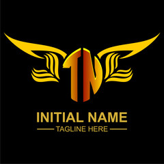 TN Golden Wing Emblem Logo