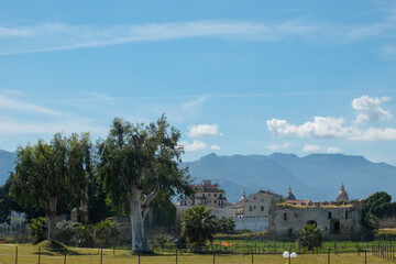 Palermo, Sicily. Views of Palermo from the marina area.