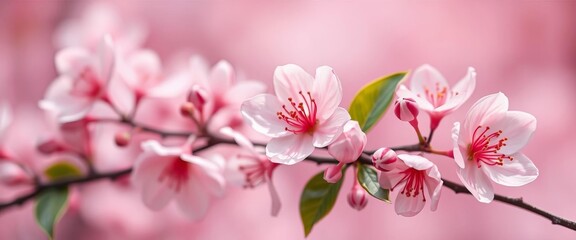 Subtle spring blossom & leaf abstract, minimalist luxury design,  design,  delicate