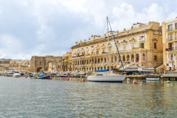 Malta, Valletta, Grand Harbor.