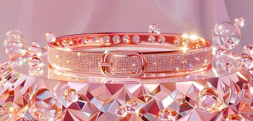 colorful bright color belt background with yellowish and golden buckle abstract background of the colorful belt background 