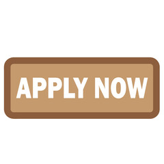APPLY NOW button iconic vector
