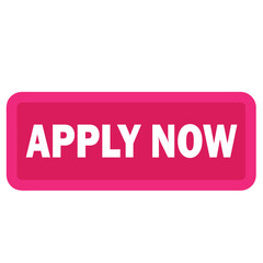 APPLY NOW Button pink colored vector