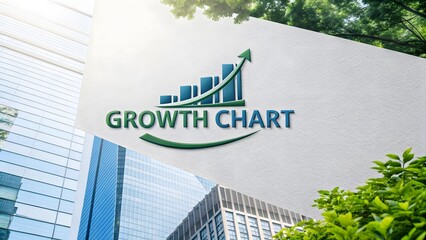 Growth Chart Logo Design