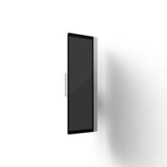 A sleek, modern smartphone design displayed in a vertical orientation, showcasing its minimalist aesthetic.