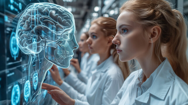 Scientists are developing artificial intelligence, modern technologies