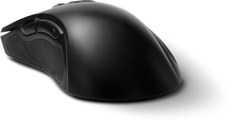 A sleek, ergonomic computer mouse designed for comfortable use during extended periods.