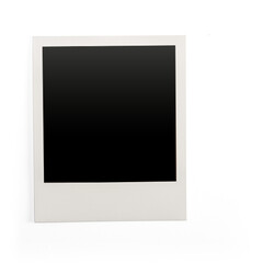 A blank photo frame ready for a picture, symbolizing memories and moments to be captured.
