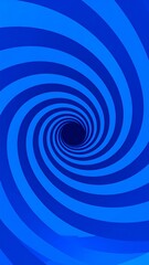 Obraz premium Blue Spiral Vortex Abstract Background.