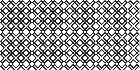 Black and white geometric seamless patterns, perfect for vintage vector design fabric or tile decoration