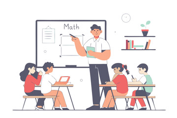 Modern Classroom Teaching with Tablet Technology

