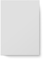 A blank white sheet of paper, often used for notes, sketches, or printing.