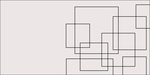 Abstract background with lines White background with diamond and triangle shapes layered in modern abstract pattern design Space design concept Suit for business, corporate, institution presentation.