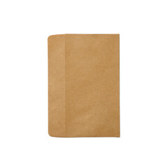 A plain brown folder, typically used for organizing documents or files.