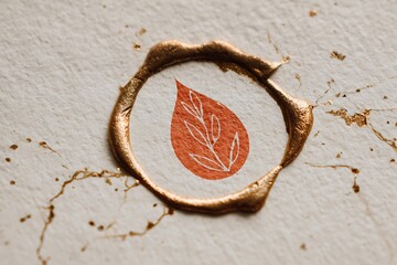 stamp background in the colorful solid background having great legacy with funny background 