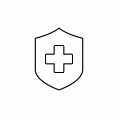 Obraz premium health protection icon sign vector