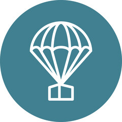 AirDrop Vector Line White Circles Multicolors