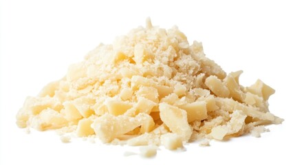 Pile of Grated Parmesan Cheese