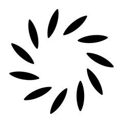 Fototapeta premium Sunshine icon vector. Rays of the sun illustration sign. Solar corona symbol. Sun web icon. Shine symbol design for web and app.
