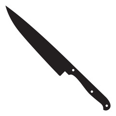 Knife icon vector. Hunting knife illustration sign. Military knife communication symbol. Cold weapon web icon set.