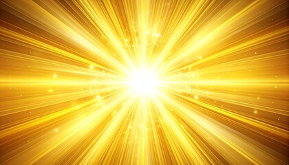 Golden Light Burst Background. (3)