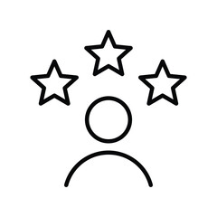 Customer loyalty icon