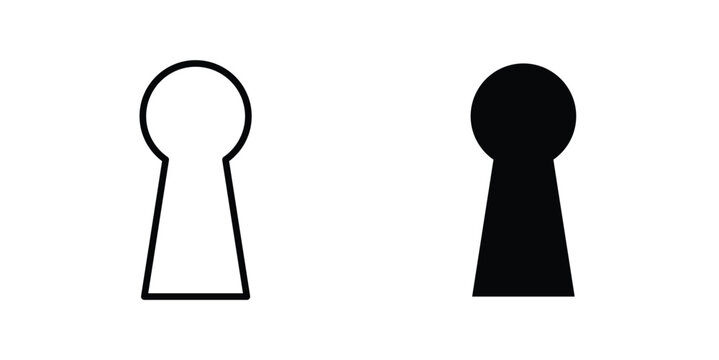 Keyhole icons