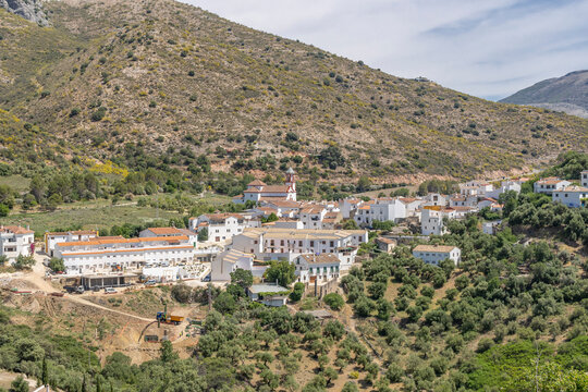 Algatocin, Malaga, Andalusia, Spain. Mountain village.
