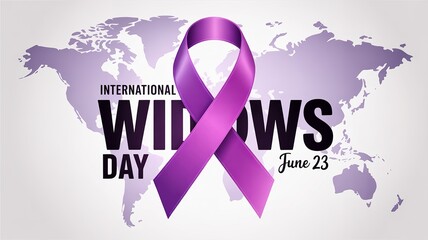 International Widows Day, Standing for justice, equality, and dignity of widows globally.