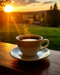 cup of coffee morning 