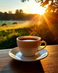 cup of coffee morning 