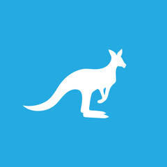 kangaroo icon illustration isolated vector sign symbol