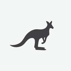 kangaroo icon illustration isolated vector sign symbol