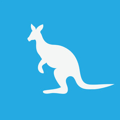 kangaroo icon illustration isolated vector sign symbol