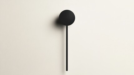 Minimalist Black Wall Lamp Design