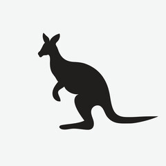 kangaroo icon illustration isolated vector sign symbol