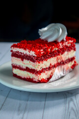 strawberry cheesecake on a plate
