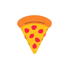 Pizza Slice Graphic: Perfect for Menus, Websites, and More!