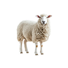 Fototapeta premium sheep isolated on a transparent background, in a PNG format