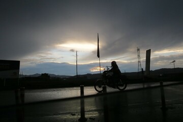 Tarde en moto